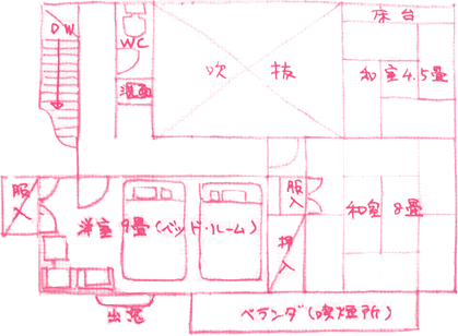 2階　間取り